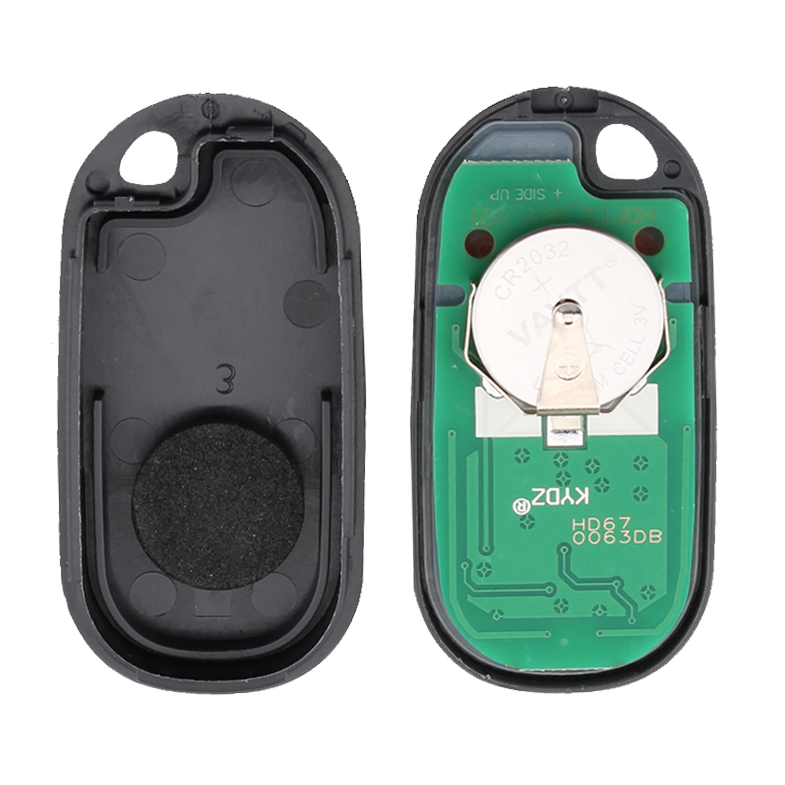 2+1 Buttons 434MHz Keyless Entry Remote Car Key For Honda Pilot 2003-2007 For Civic 2001-2005 Fob NHVWB1U523 NHVWB1U521