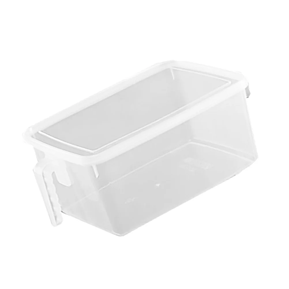 

Plastic Food Storage Box 6.5L Refrigerator Organizer Handle Fridge Storage Container Kitchen Food Organizer Fresh Keeper