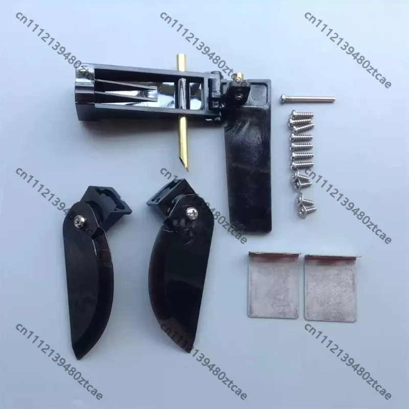 RC Speed Boat Rear Steering Rudder With Hydro Fin Transom Flap Spare Parts For High Speed RC Racing Vessel Modification