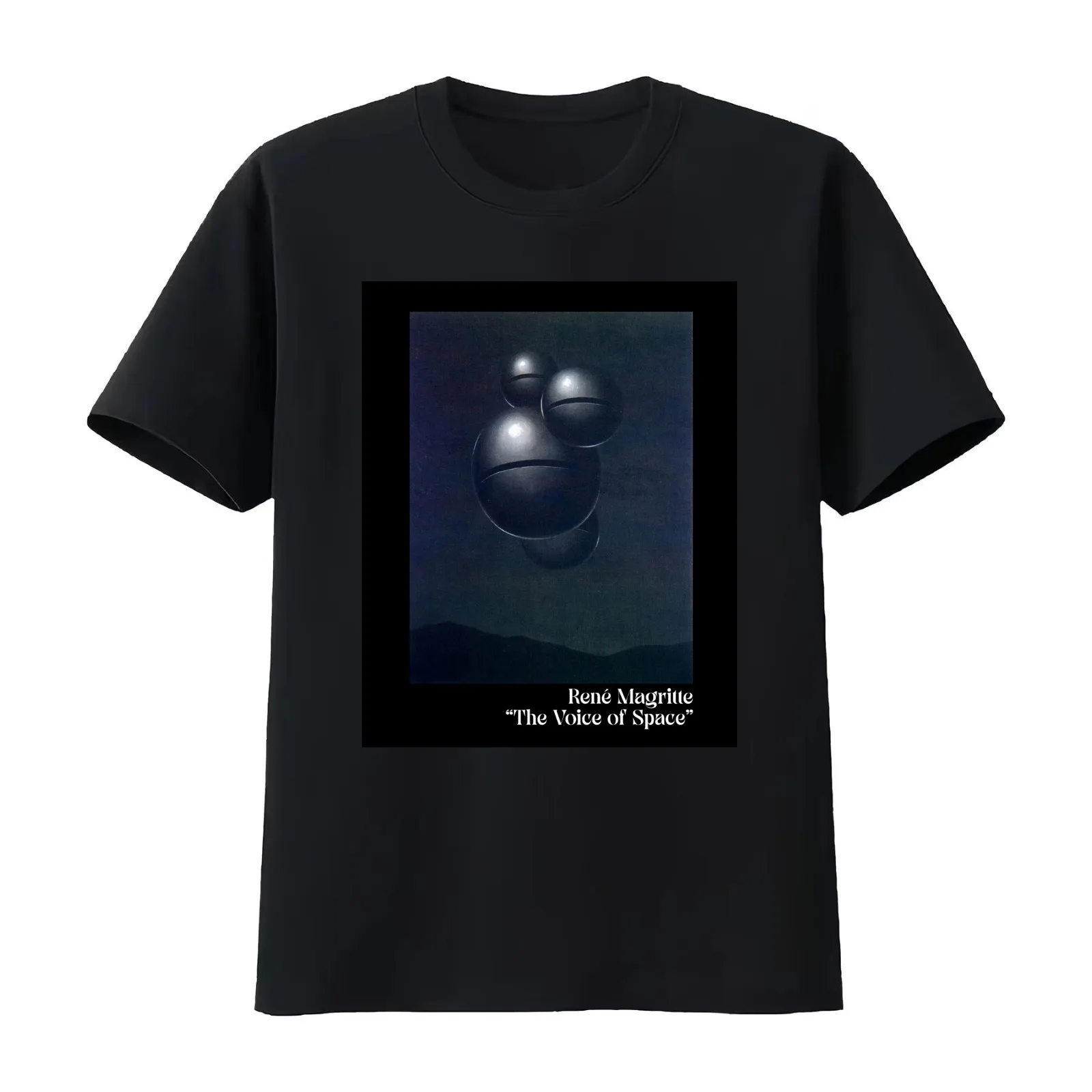 René Magritte painting for sales T-Shirt Summer Casual Cotton Tee Oversized Streetwear Tops Vintage Graphic Print