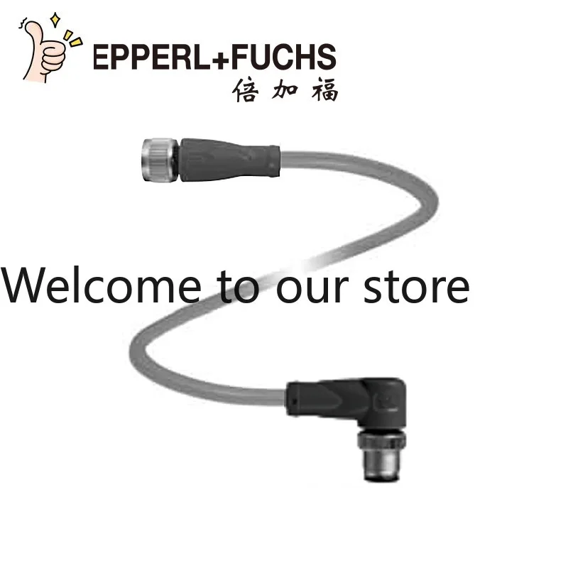 Pepperl + Fuchs Sensor Accessories V1-G-20M-PUR-ABG-V1-W With Shielded Connecting Cable 127861