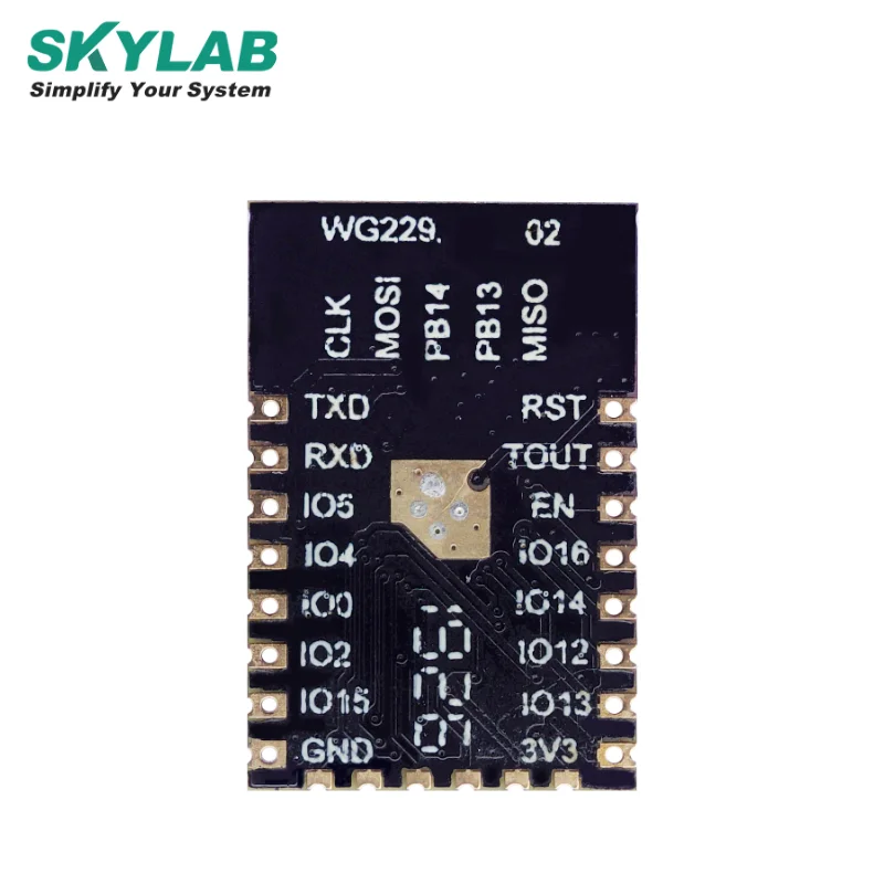 ราคาถูกราคา2.4G ไร้สายโมดูลเสียง ESP8266 IoT UART โมดูล Wifi สำหรับสมาร์ทโฮม