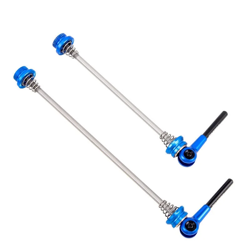 ENLEE Mountain Bike Quick Release Double Color Matching Lever Titanium Alloy Shaft Core Road Wheel Set Fixed Tie Rod Universal