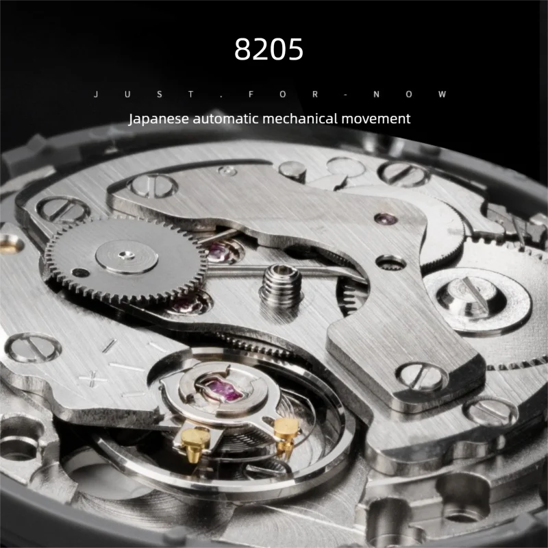 Nuevo reloj Shanghai para hombre, reloj mecánico automático, correa de acero inoxidable de lujo para negocios, reloj de zafiro para hombre 3085