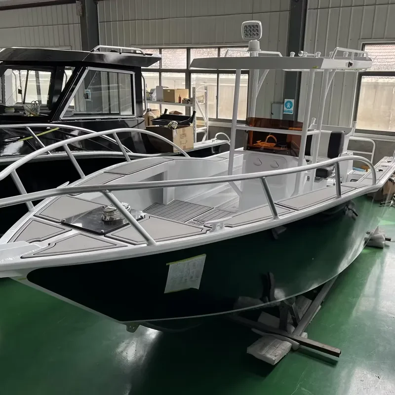 New 6m Offshore Speed Aluminum Center Console Outboard Fishing Boat for Sale