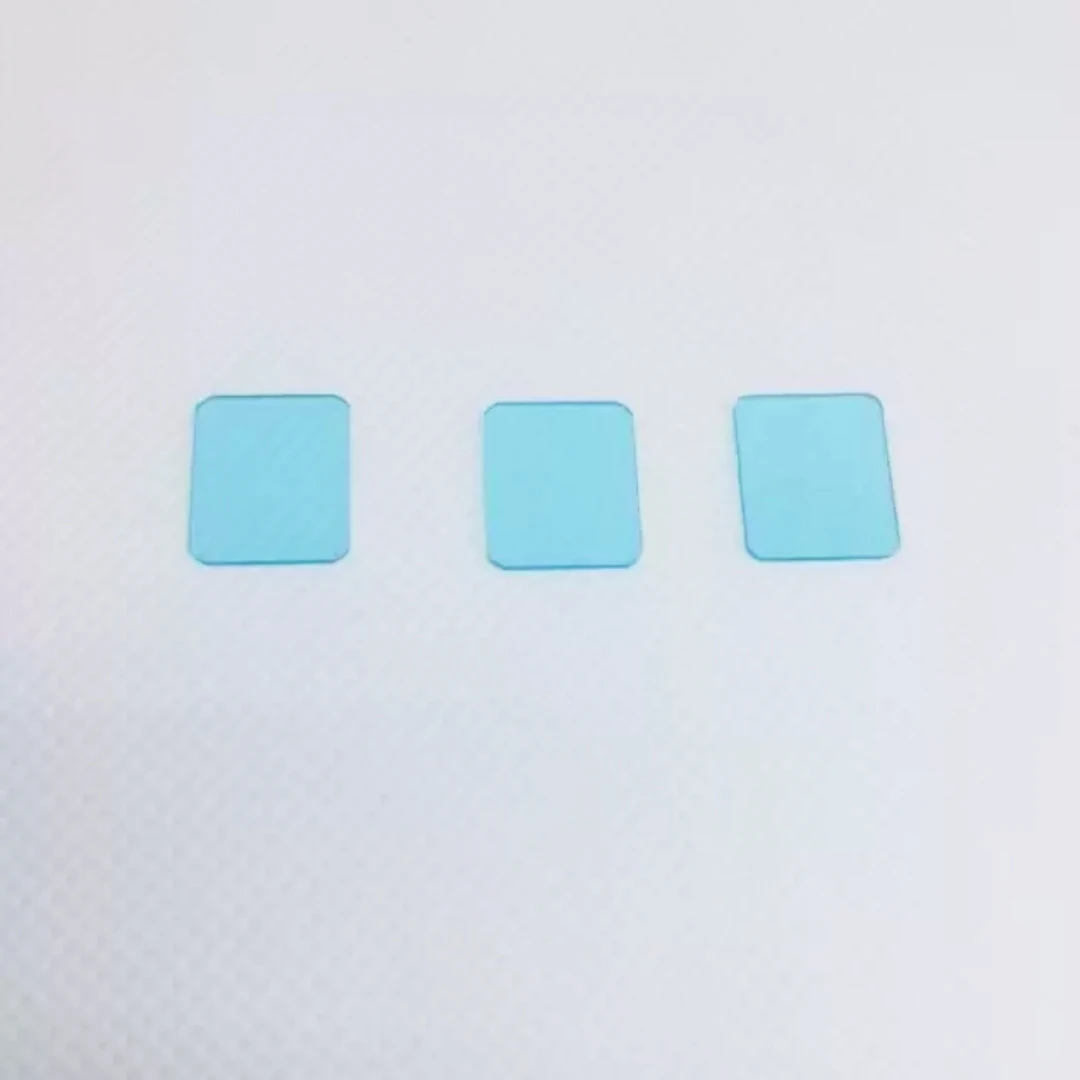 QB21 BG38 Blue Optical Glass IR Cut Filter Visible Light High Pass Infrared Cut-off for Camera Photography Color Correction