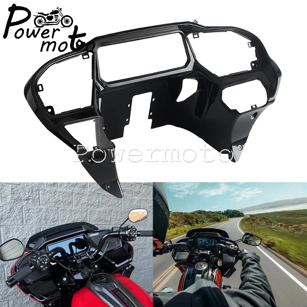 

Motorcycle Instrument Lining Bracket Frame Front Inner Fairing For Harley Touring Road Glide ST CVO FLTRXSTSE 121 FLTRXSE FLTRX