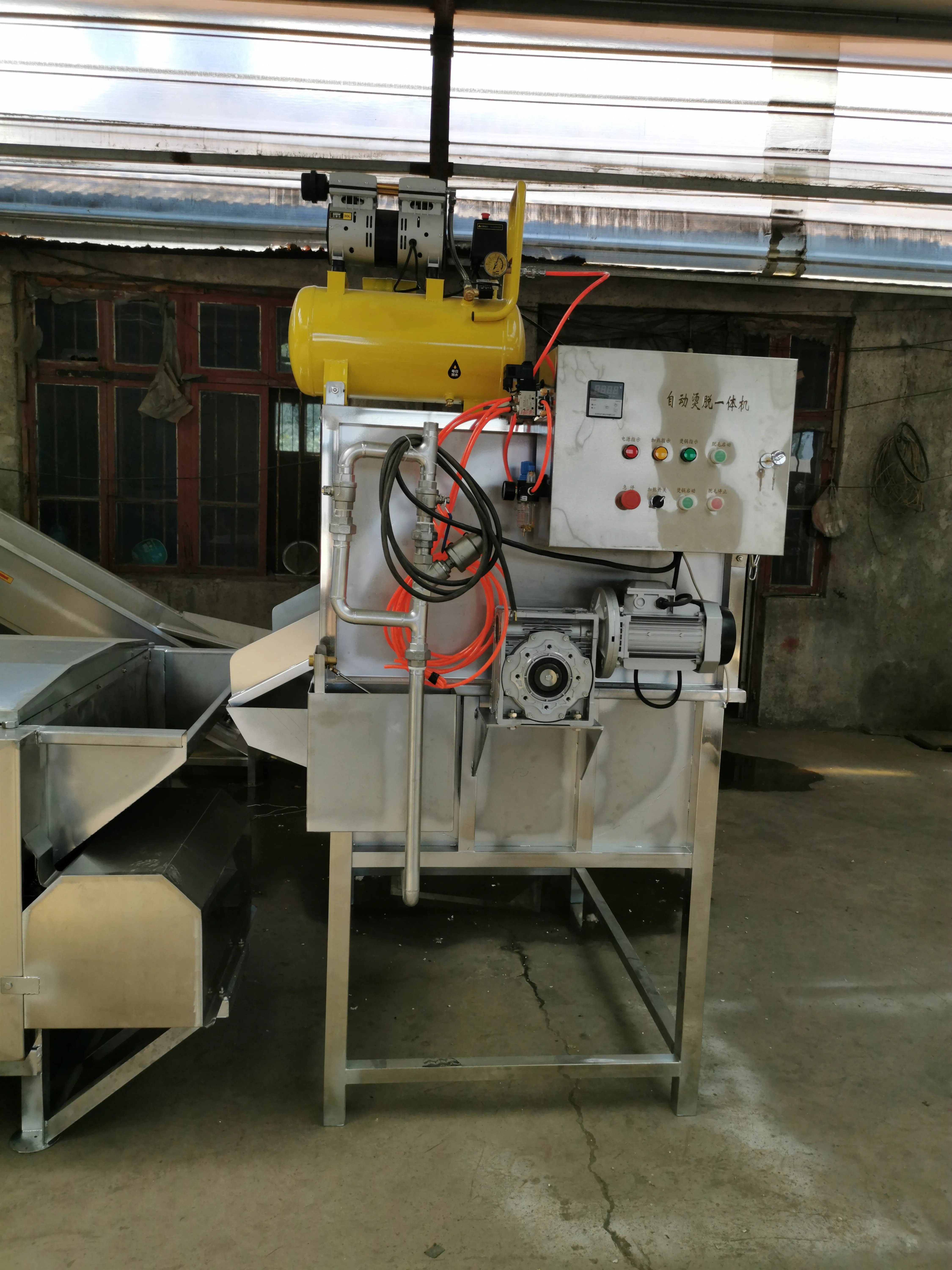 Mesin Pencabut Bulu Ayam Otoma - Chicken Plucker Machine ulasan dan harga