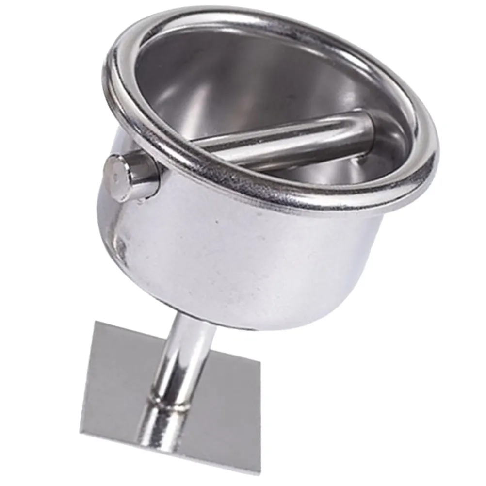 

Swimming Embedded Cups Metal Floats Parts Replacement Built in Fitting Porch Fence Decorative Accessories Stability Long Service
