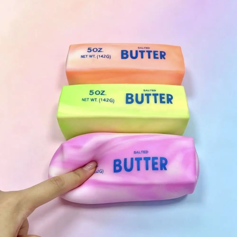 13.5cm Butter Stick Squeezing Anxiety Relief Kneading Sensory Stress Stick Comfortable Hand Relax Butter Stick Pinch