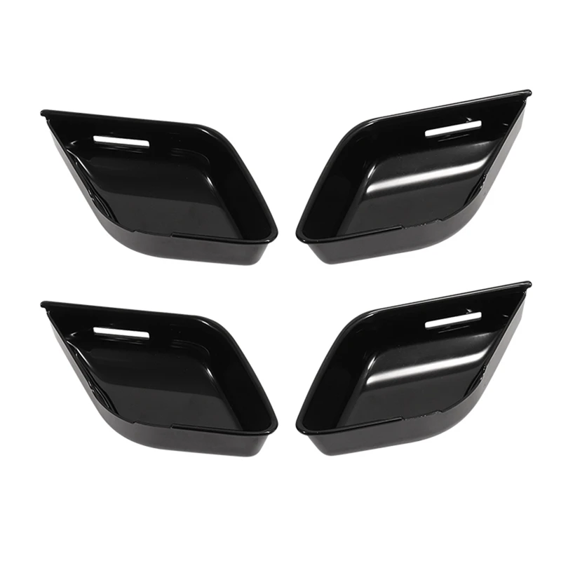 4Pcs Black Inner Door Handle Bowl Cover Trim For Mercedes Benz C E W214 S W223 GLC EQE EQS-Class 2021-2024 Door Bowl Parts