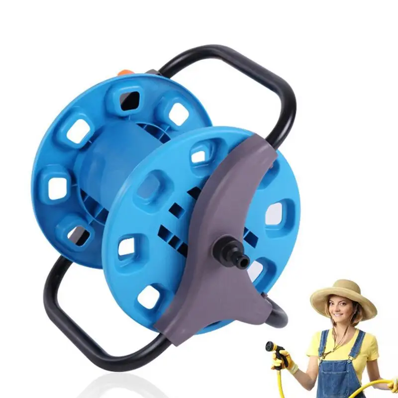 

Garden Hose Reel Wheel Water Garden Hose Holder for Outside Heavy Duty Garden Hose Reel Water Garden Hose Holder for Outside