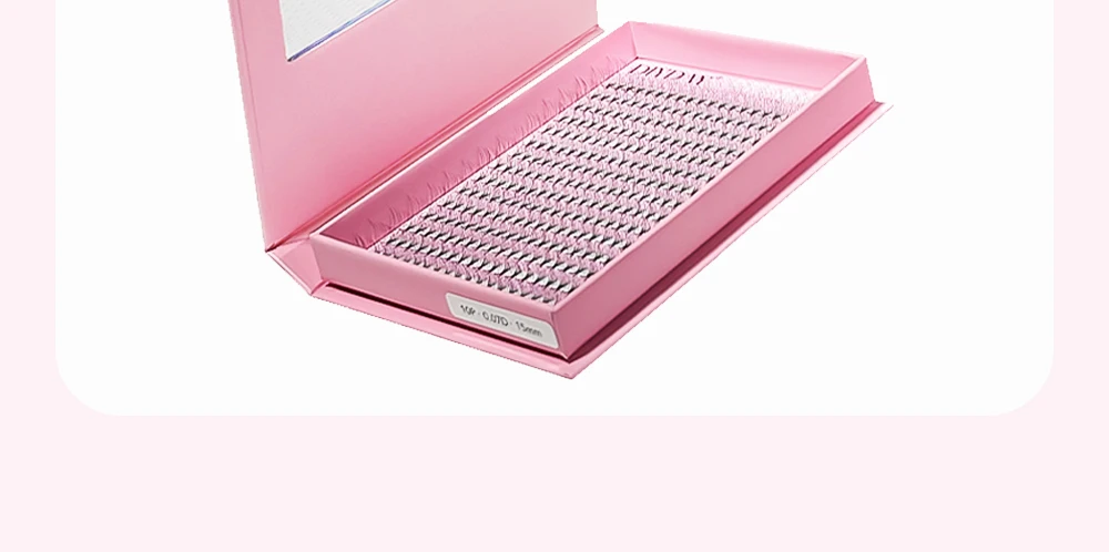 DIYDAY 320Fans vorgefertigte Volumenfächer 5D 6D 8D 10D Wimpernverlängerung dünne spitze Basis Promade russische Volumenfächer falsche Nerzwimpern – Detail 14