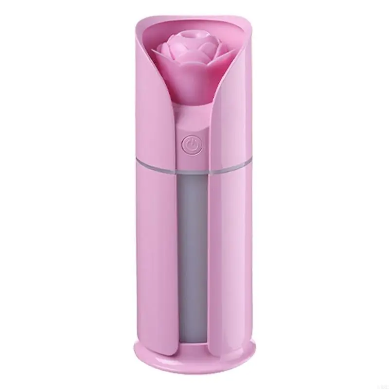 L8RE CAR ROSE ROSE Цветочный воздух Увлажнительное масло диффузор Mini USB -аромат