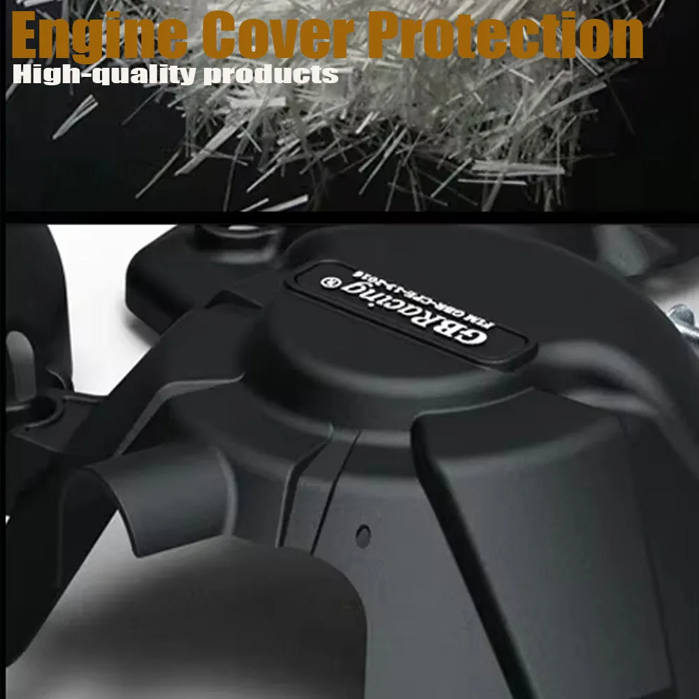 

Motorcycle GBRacing Engine Protection Cover Fall prevention For Yamaha MT-03 2023-2024 / R3 2023-2024