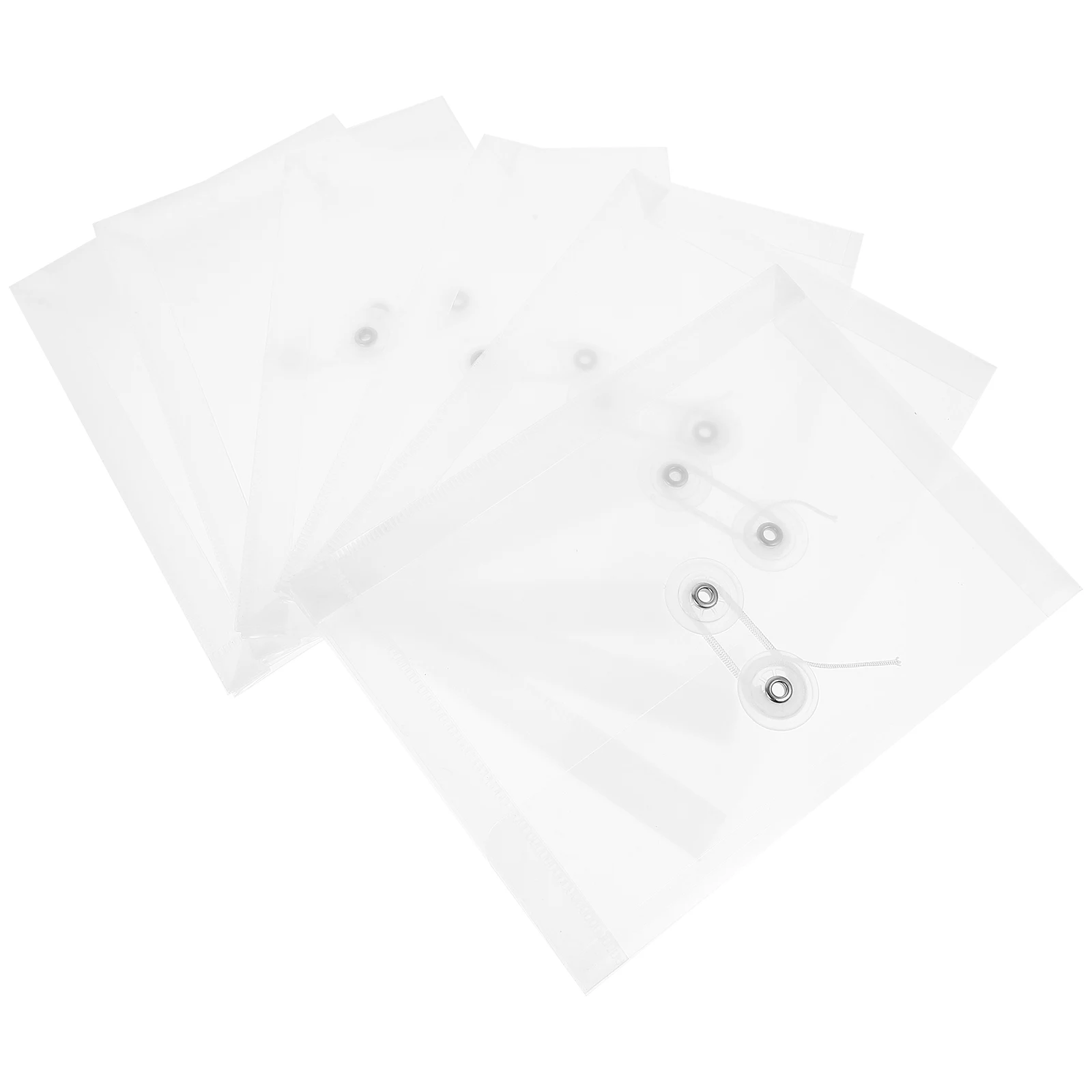 

6 Pcs Pockets File Holder Paper Folders for Documents Storage Bag Envelopes Travel