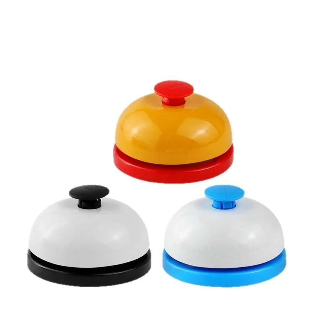 New Metal Hand Bell Delicate Durable Hand Clapping Bell Pet Training Hand Ringing Table Game Accessories