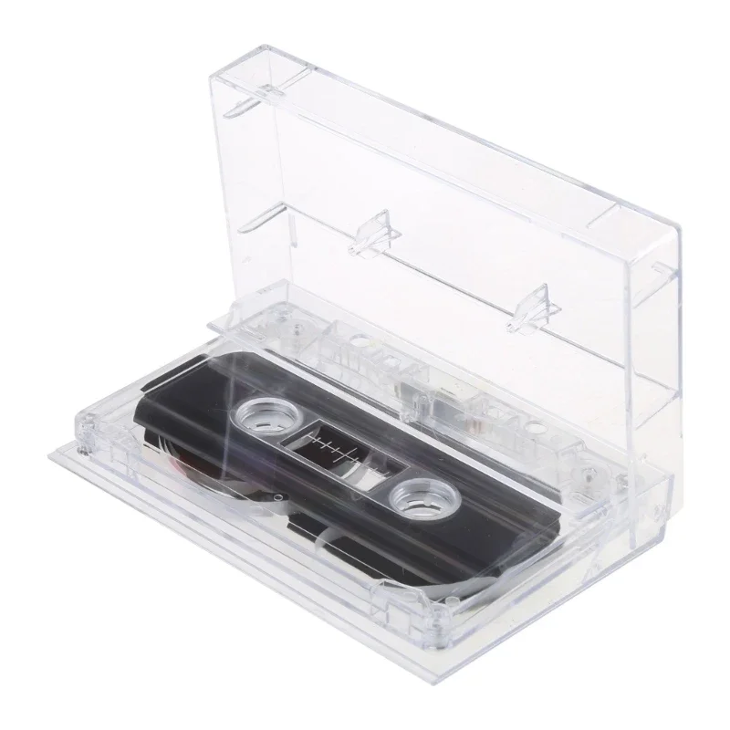 Accessories Plastic Blank Tape Standard Cassette 45Minute Tape Recorder for Repeater Durable Blank Tape