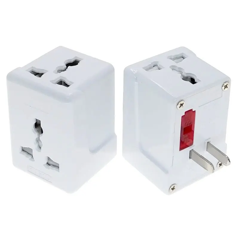3 IN 1 - US Outlet Socket Splitter Adapter Fused 10A Masterplug