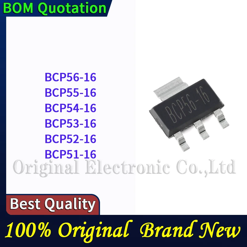 10pcs/lot BCP56-16 BCP55-16 BCP54-16 BCP53-16 BCP52-16 BCP51-16 plastic casing Original  In stock High quality