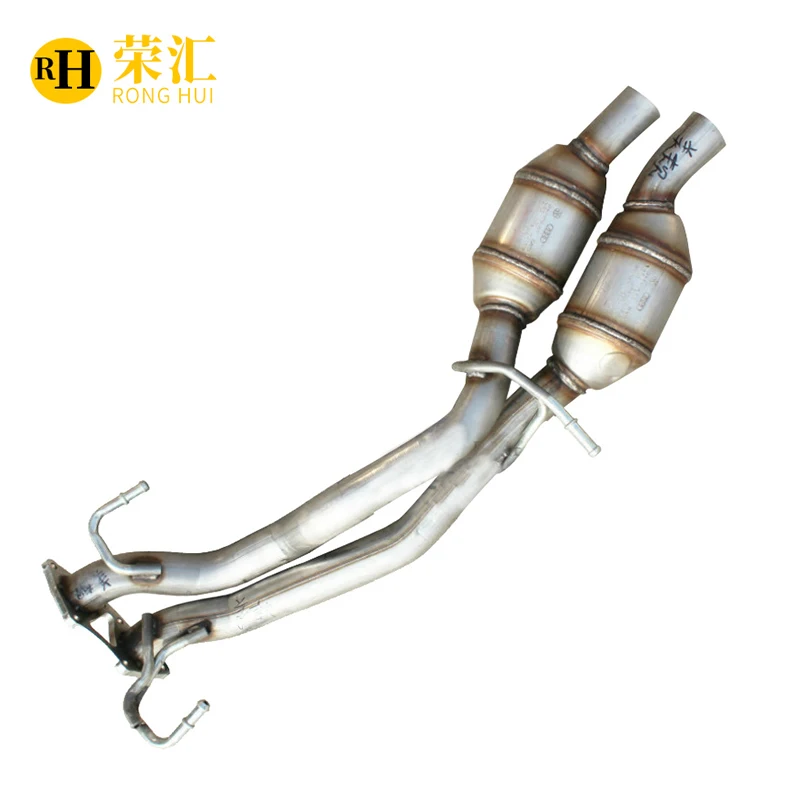 Auto Parts Exhaust Muffler Catalytic Converter with Ceramic Filter for Porsche