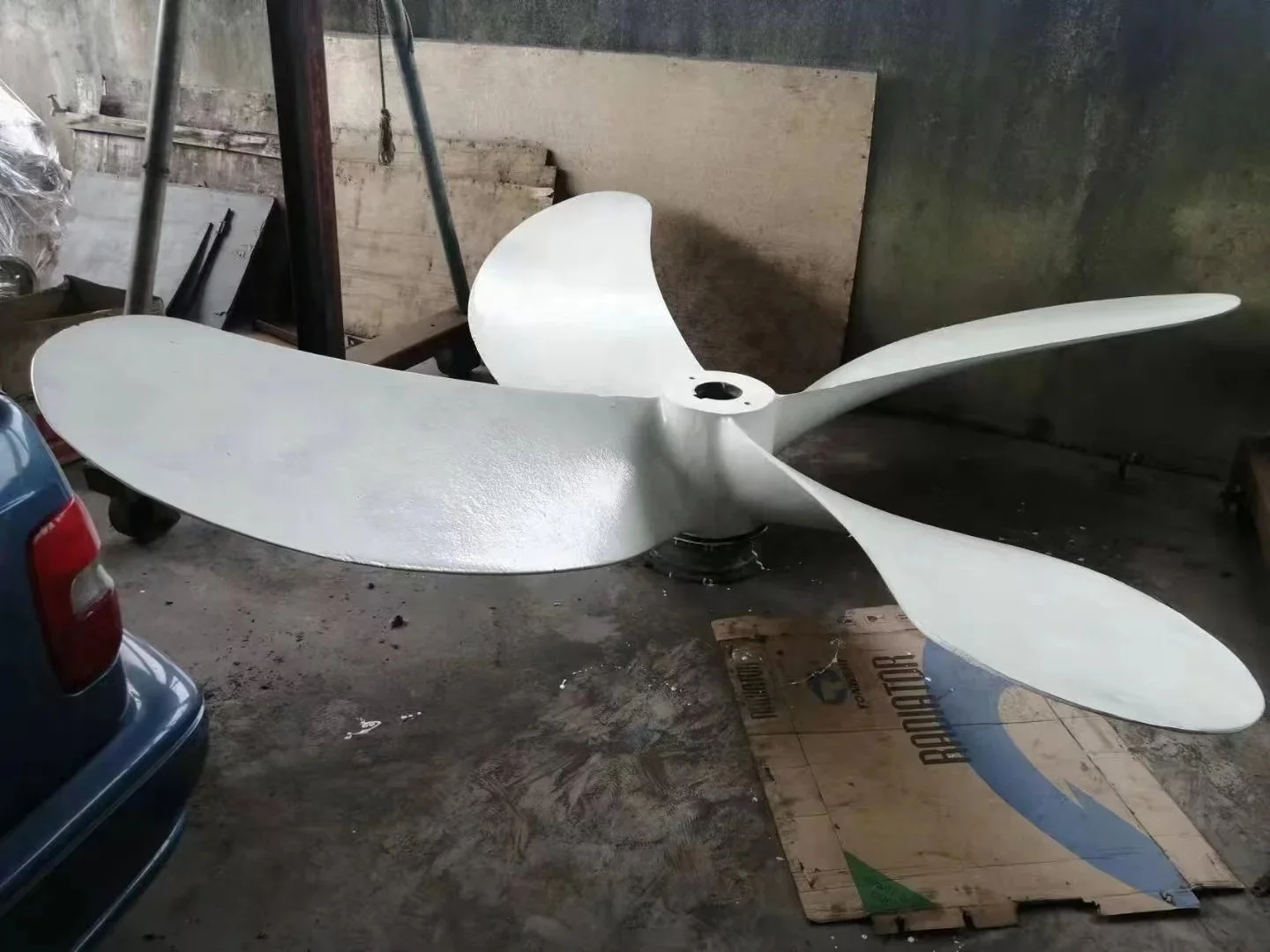 Hot Sale Tugboat Use Copper Cu1 Cu2 Cu3 Cu4 Material 4 Blades 20'' Marine Bronze Propellers