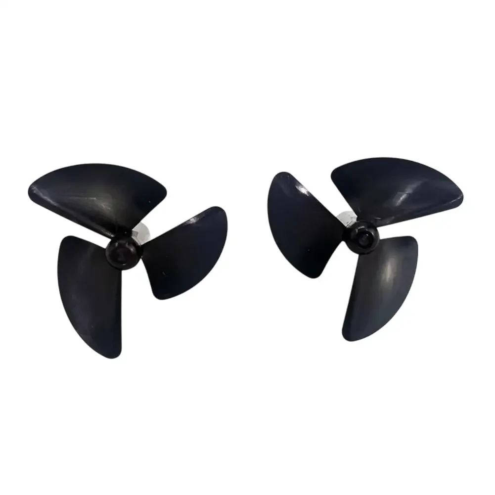 38mm 3-Blade RC Boat Propeller Set Left & Right Hand Propeller Inflatable Boat Kayaking Propeller Boat Accessories