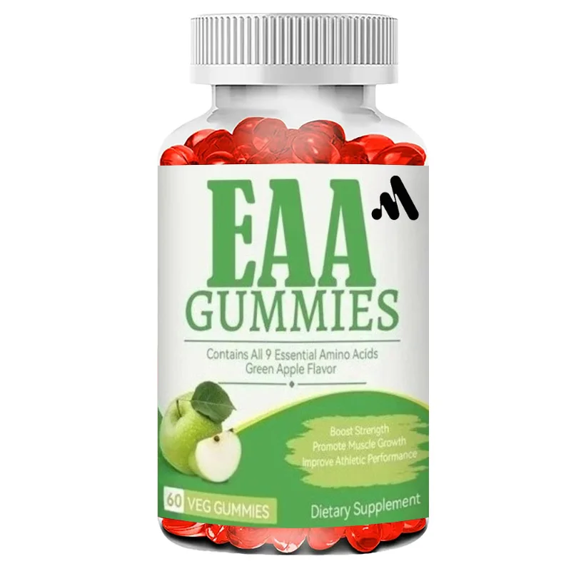 

EAA Gummies, 5750mg Essential Amino Acids - All 9 Essential Amino Acids (EAA), Non GMO, Gluten Free, Vegetarian
