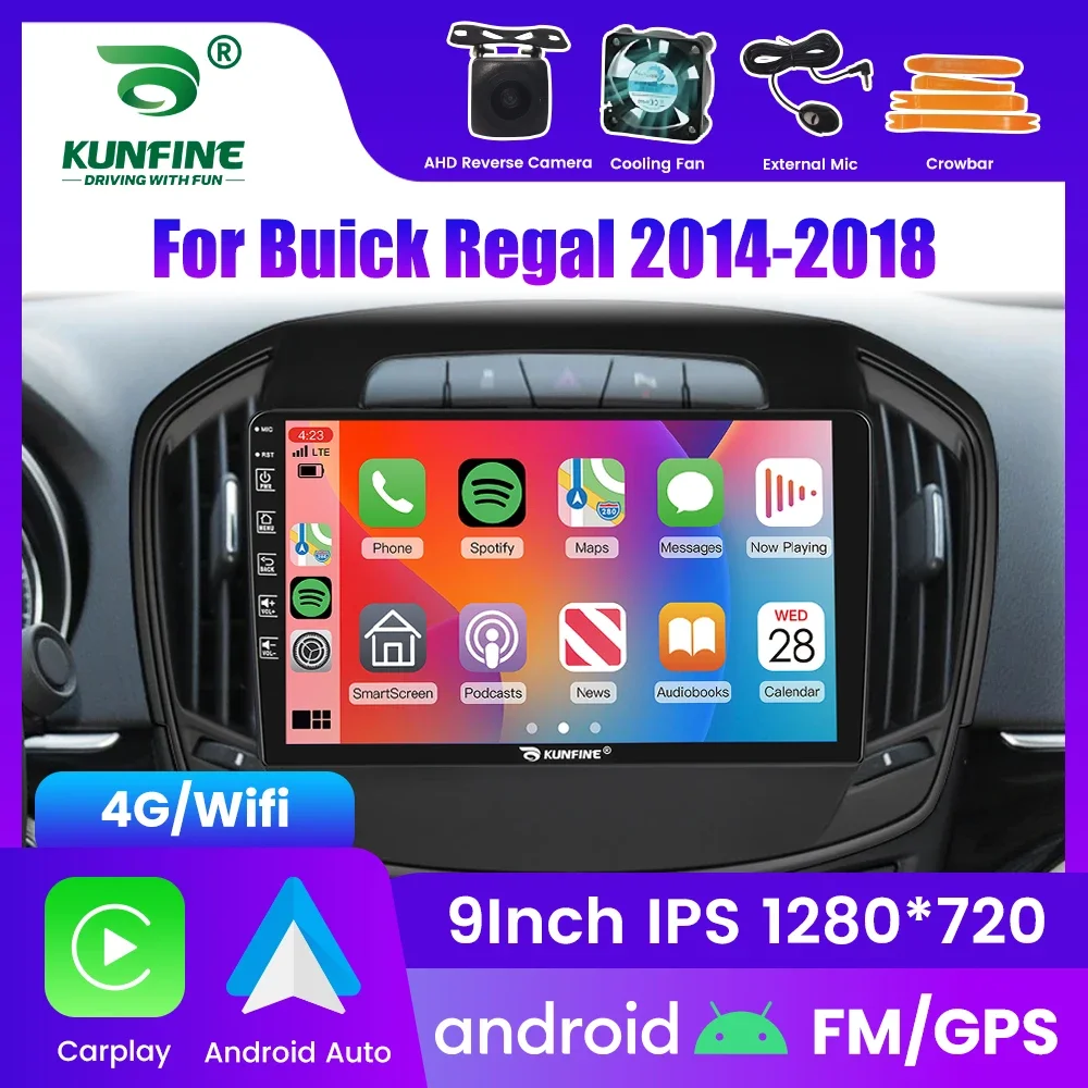 

2Din Android Car Radio For Buick Regal 2014-2018 Video Player GPS Navigation Stereo Audio Head Unit Carplay 4G Wifi