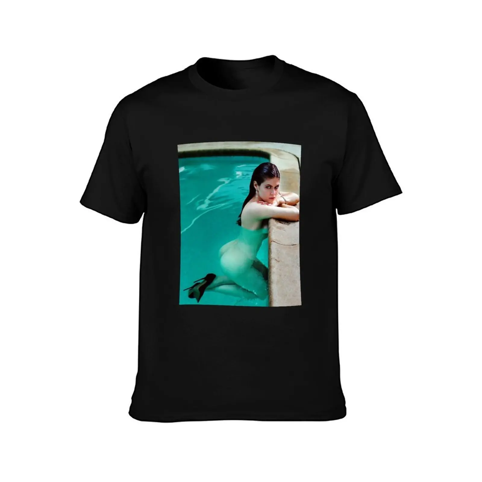 Adventure Legend Lightning Thief Bathe Beauty Alexandra Daddario Poster Retro T-Shirt