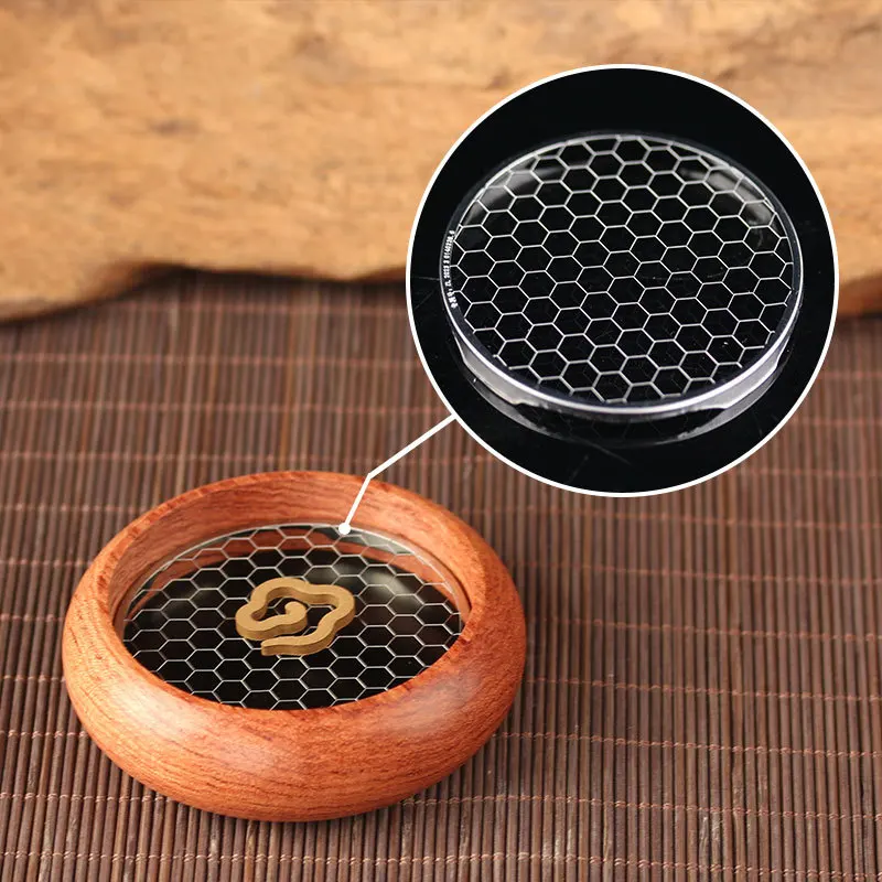 Incense Burner Coil Holder Plate Burner Lotus Rack Stainless Steel Mesh Home Mosquito-proof Desktop Incense Sticks Holder Decor