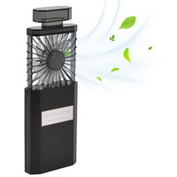 Handheld Fan 3 Speed Ladies Small Fan USB 1200mAh Battery Rechargeable Handheld Portable Pull Out Design Office Fan White