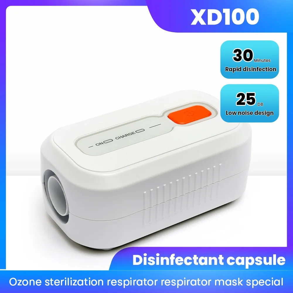 XD100 Portable CPAP Cleaner Ozone Sleep Ventilator Air Purifier Air Disinfection Anti Apnea Snoring Health Care Machine