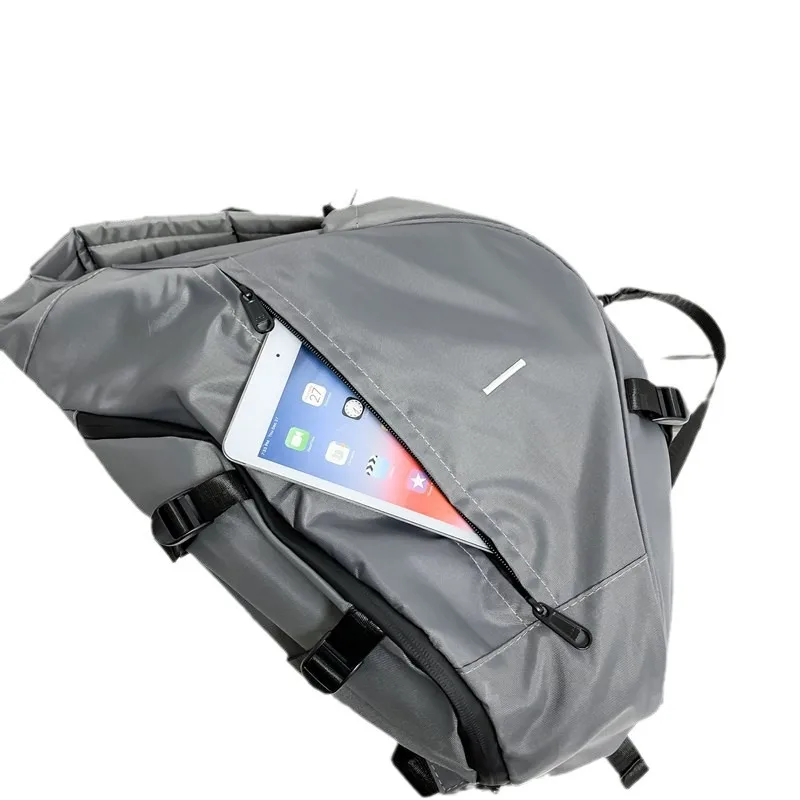 Sling Bag Waterproof Crossbody Backpack Over Shoulder Daypack Casual Cross Chest Side Pack Water Drop Crossbody Bag