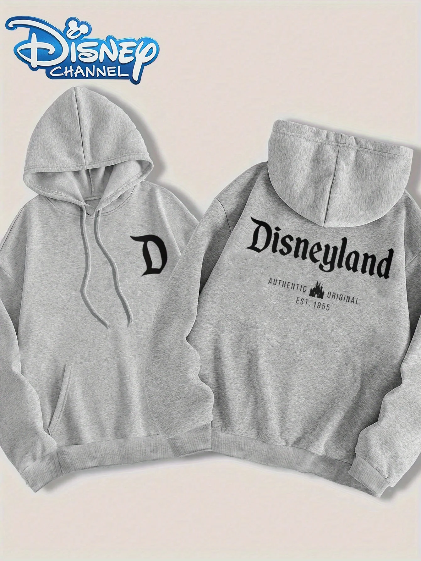 الرجعية ديزني موضوع هوديي الرجال هوديي الخريف والشتاء سترة جديدة الرجعية عارضة الرجال والنساء زوجين الشارع الشهير أعلى #2