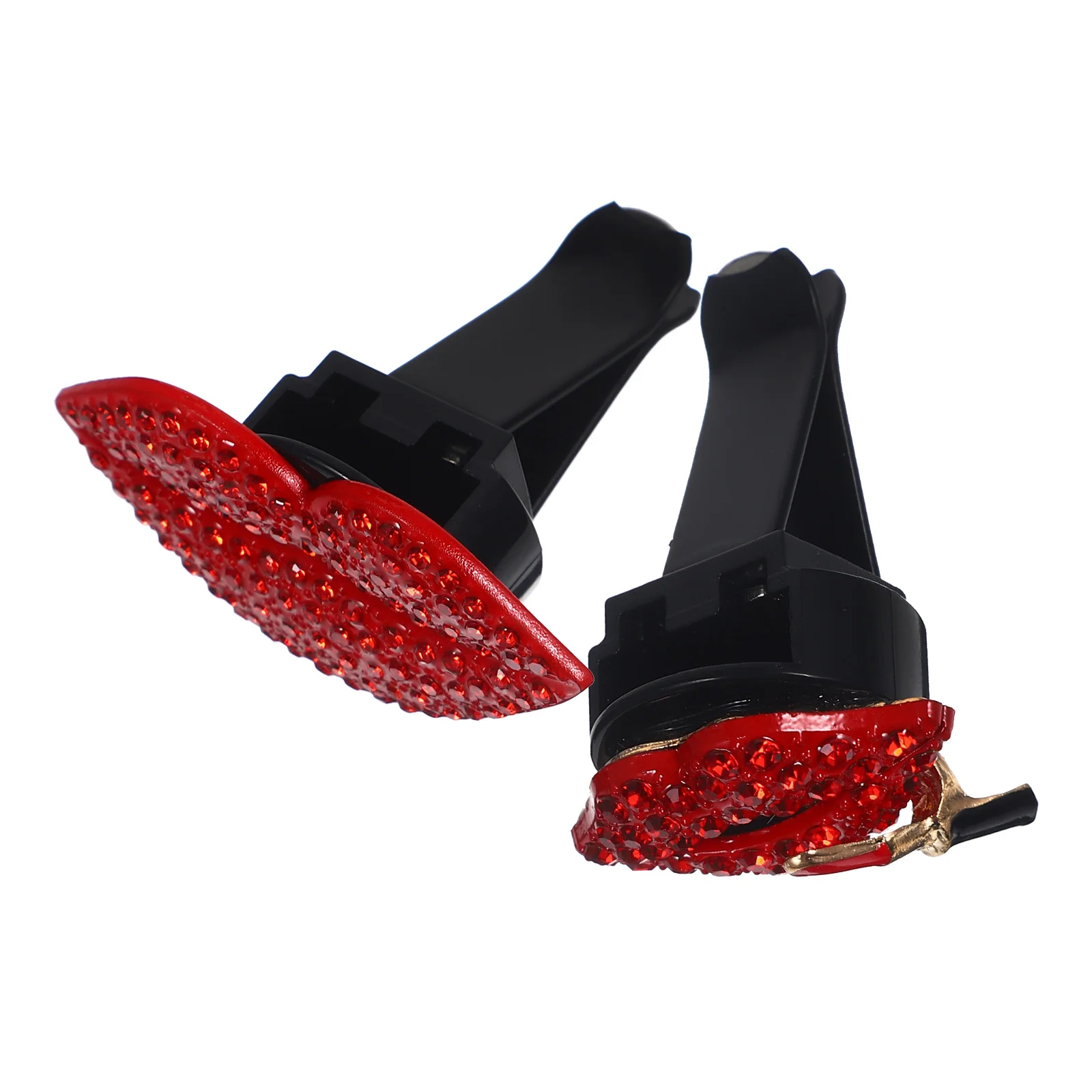 

2Pcs Car Air Vent Decoration Clips Bling Rhinestone Aromatherapy Diffuser for Women Interior Car Decor Vent Clips
