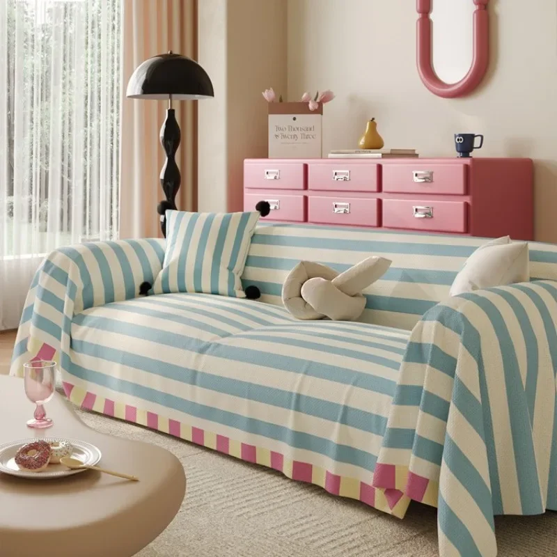 Living Room Sofa Cover Simple Full Coverage Dustproof Sofa Towel Four Season Universal Durable Blanket Home Textiles