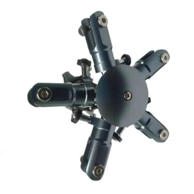 Multi-blades 5-Blades Metal Main Rotor Head for Align Trex 450 PRO V2 V3 Helicopter Kit view 5