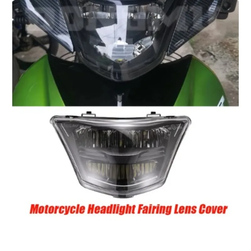 

Motorcycle Headlight Fairing Fender for Yamaha LC135 V1 Head Light LED Spoiler Mask Lens Cover Dirt Bikes