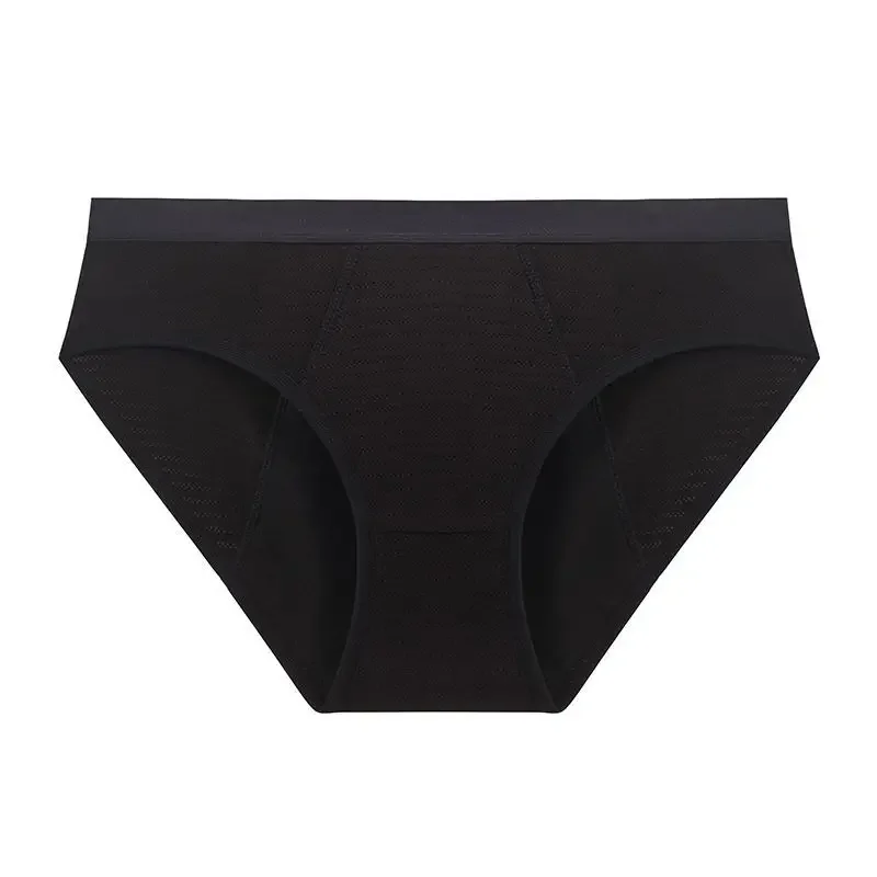 9278 Slip mestruale a vita media assorbente 4 strati Mutandine mestruali a prova di perdite per donna