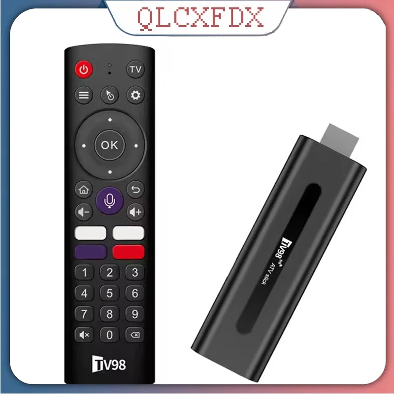 

Android 14 TV Stick 4K ATV Mini TV Box Support 8K Video BT5.0 2.4G&5G Dual WiFi Digital Voice Remote Quad Core Smart TV Box