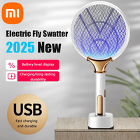 Xiaomi 2-in-1 Electric Mosquito Swatter Mosquito Killer Lamp Rechargeable Swatter Automatic Mosquito Lure Repellent Lamp