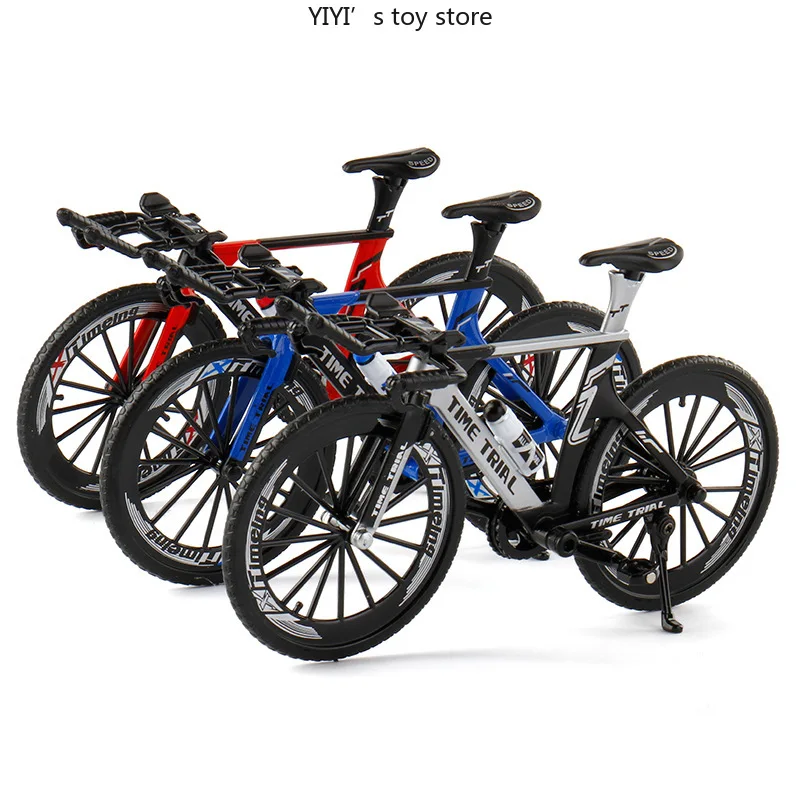 1: 10 symulacja wyścigu ze stopu rower czasowy mini model ze stopu wysokiej klasy dekoracja wysokiej klasy przedmioty kolekcjonerskie i prezenty 30