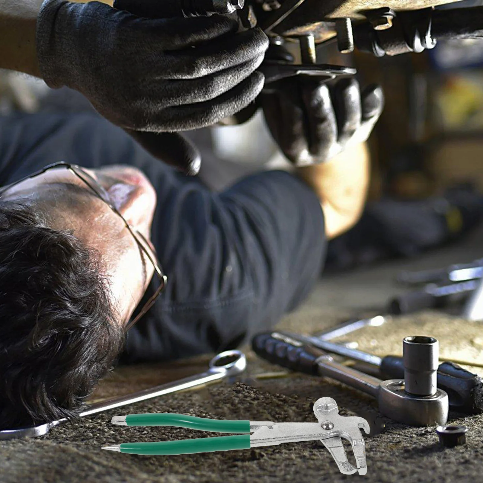 

Tire Balance Pliers Wheel Weight Tool Heavy Duty Metal Clip Hammer Car Repair Maintenance Efficient Removal Installation