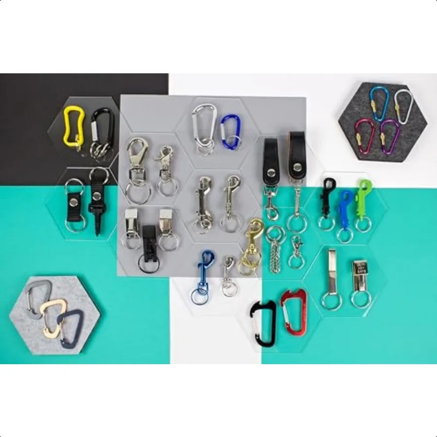 31 2 بولت سناب رجالي مطلي بالنيكل والزنك مع 11 8 حلقة مفاتيح سبليت 4511