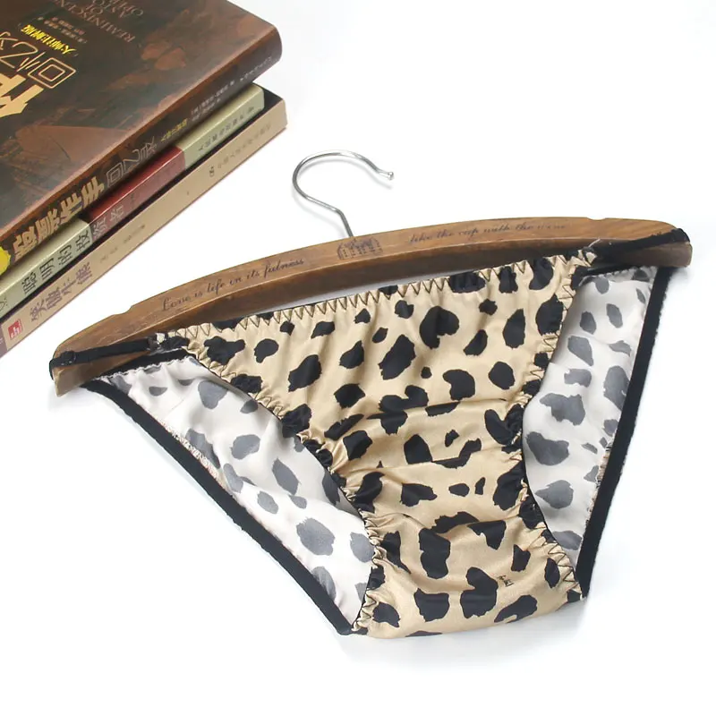 

2pcs/lot Tang Jingsi new real silk panties women T pants adjustable briefs fashionable sexy mulberry silk
