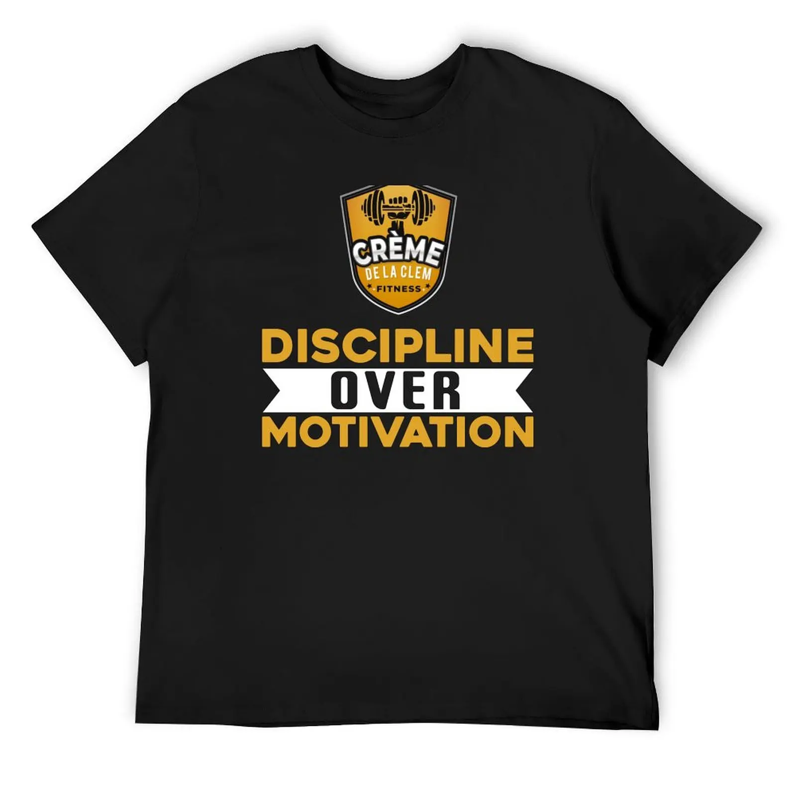 discipline over motivation T-Shirt plain sports fans mens graphic t-shirts big and tall