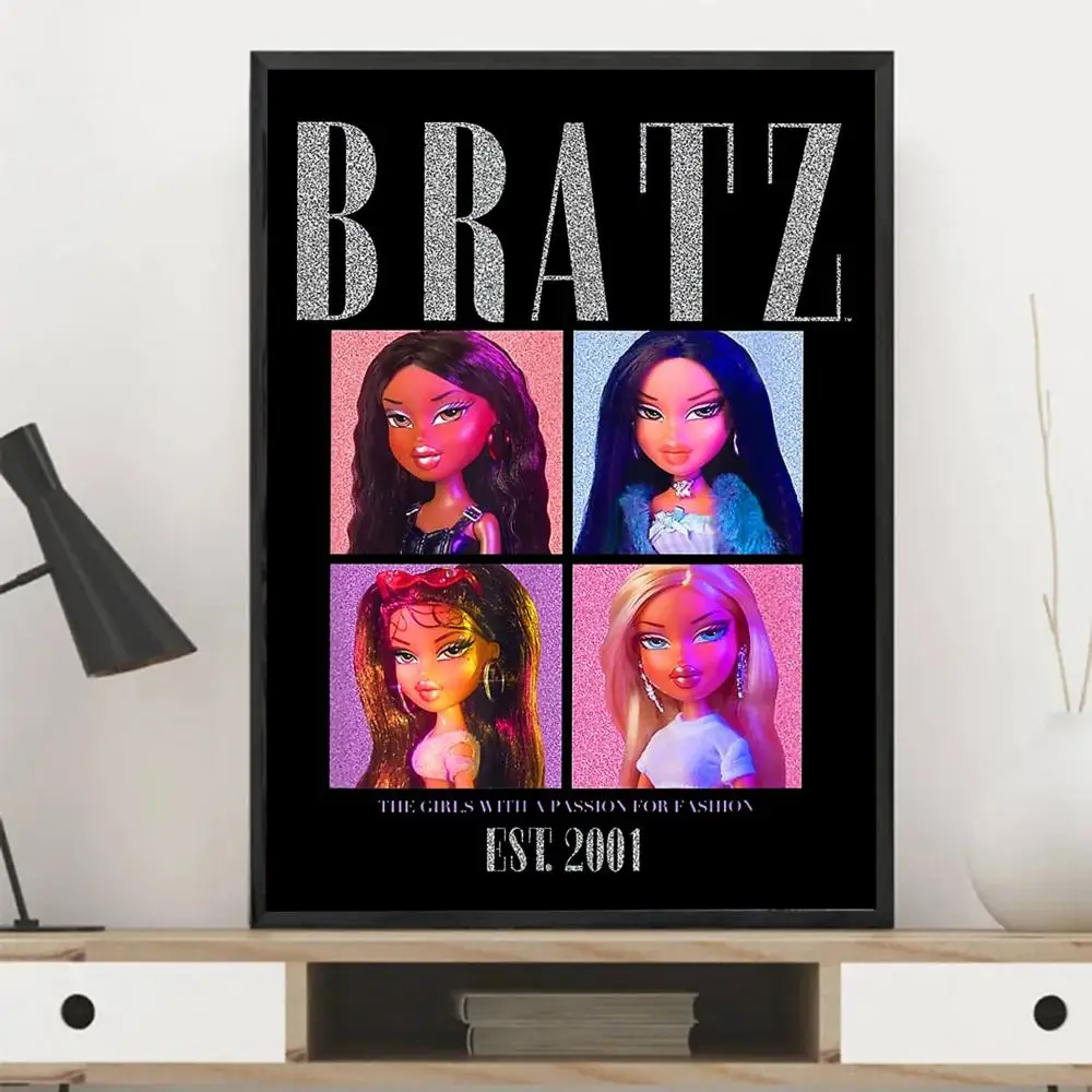 Bratz Doll Poster Classic Vintage Posters HD Quality Wall Art Retro Posters for Home Room Wall Decor