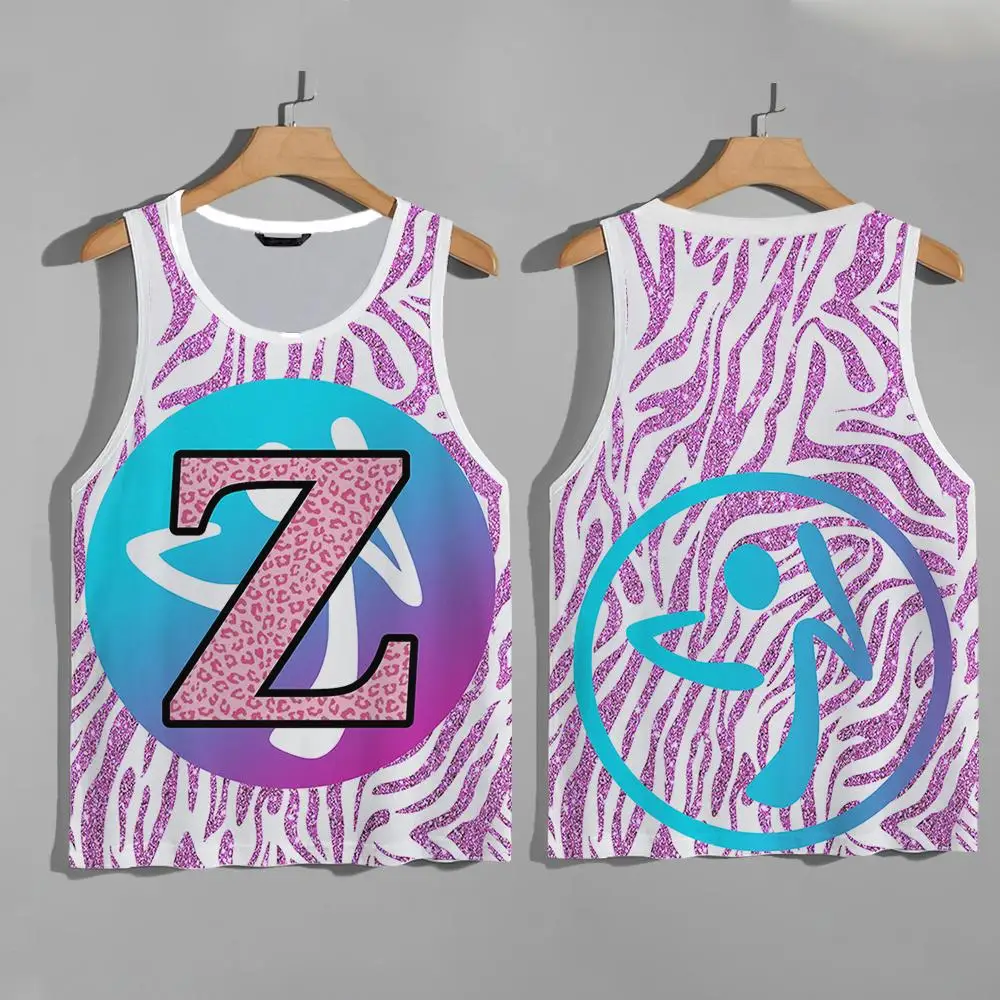 Ropa Zumba, ropa de entrenamiento ZUMBA, chalecos para hombres y mujeres, chaleco deportivo informal, ropa deportiva de secado rápido, ropa de baile, ropa Unisex