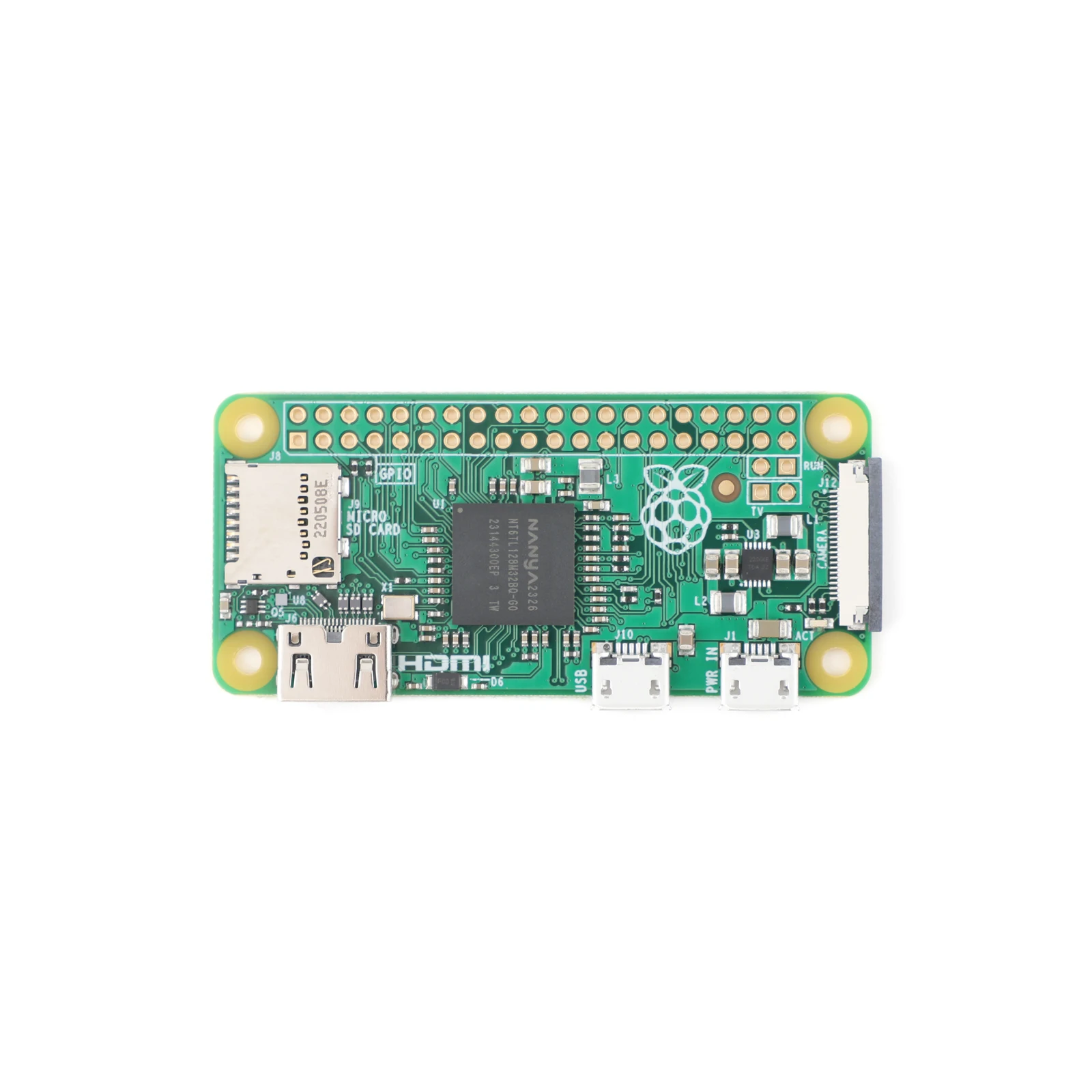 1×Original Raspberry Pi Zero/W/2W Demo Board Bluetooth 4.2 Mini HDMI Microcontroller Motherboard